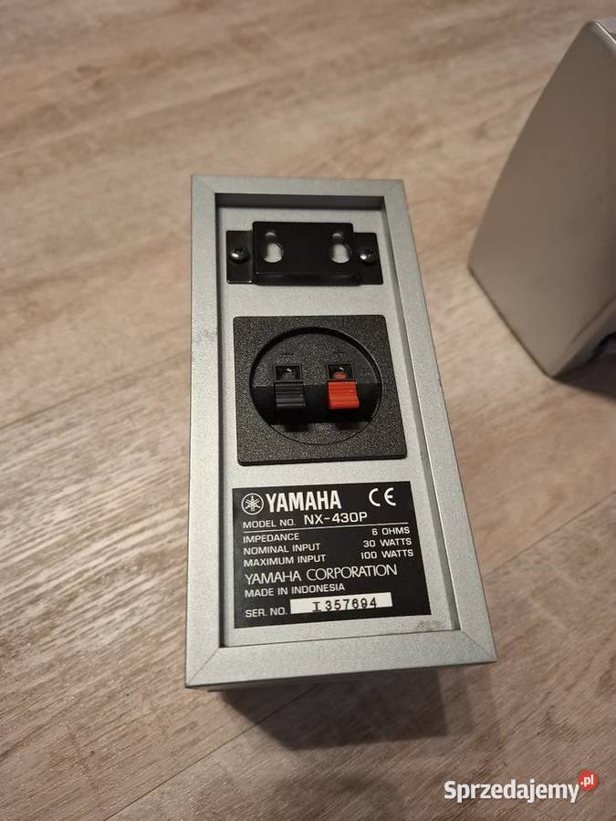 Kolumna centralna Canton plus satelitki Yamaha Zręcin