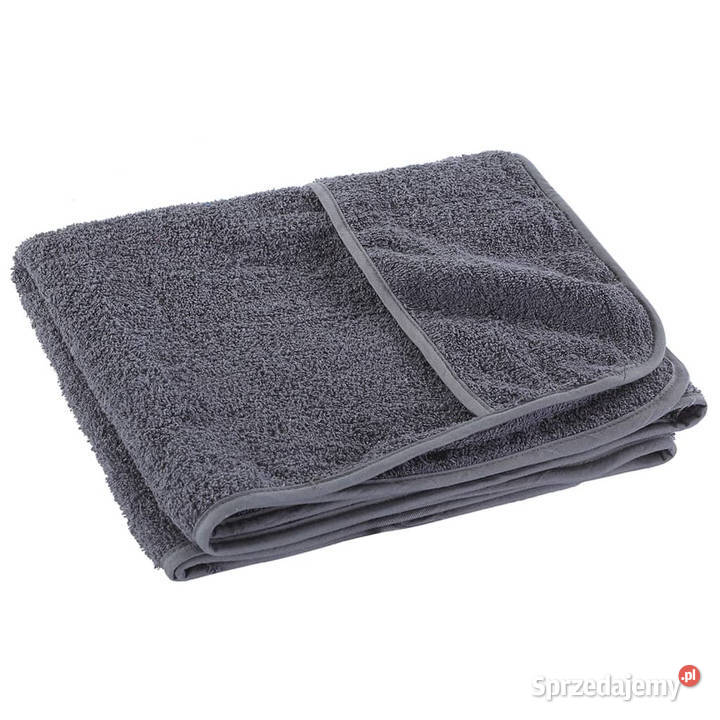 Ręczniki plażowe 2 antracytowe 60x135 400 gm Warszawa sprzedam