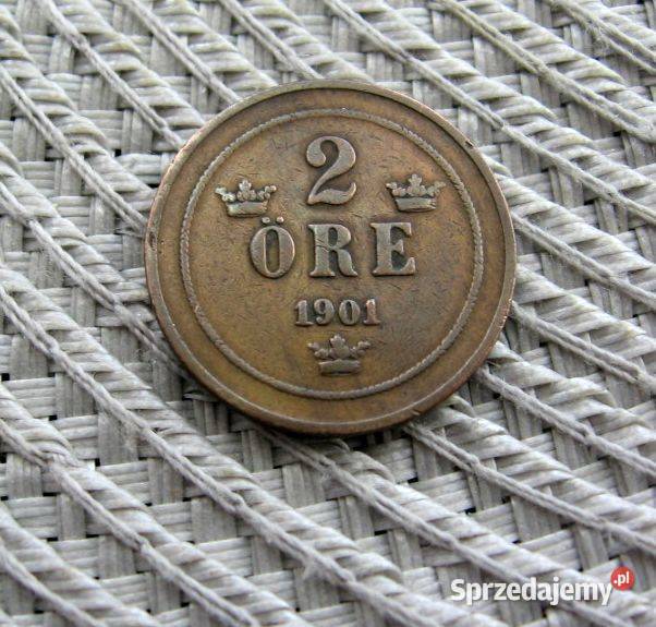 Szwecja 2 Ore 1901r Kalisz