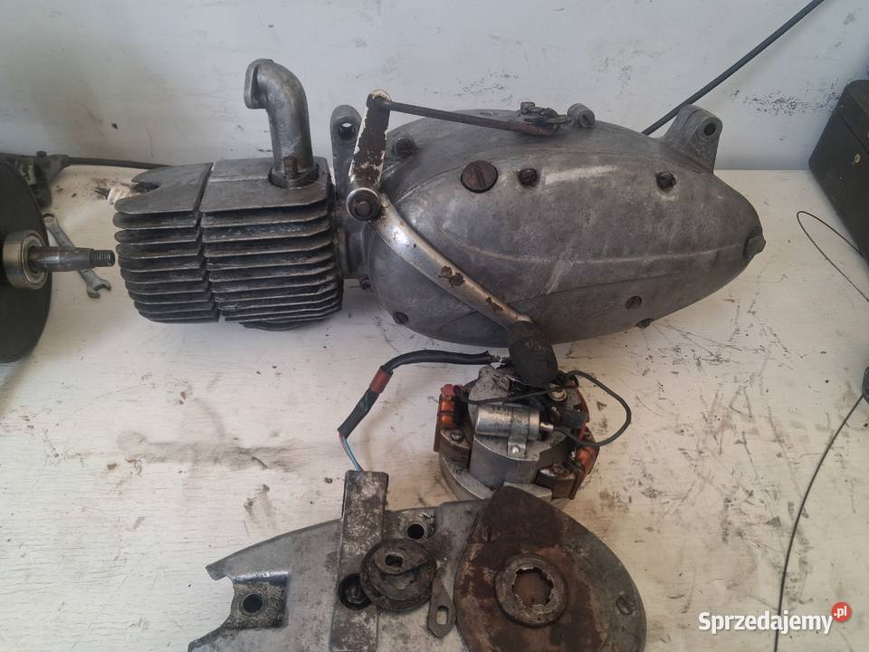 Silnik Jawa 50 Ogar 200 Kaczka Mustang Kompletny Silniki Stare Kurowo sprzedam