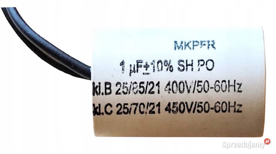 KONDENSATOR ROZRUCHOWY 1uF400V Wieliczka