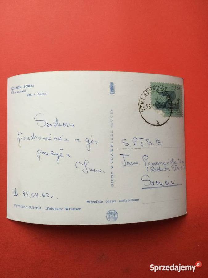 2459 Widokówka Szklarska Poręba sprzedam