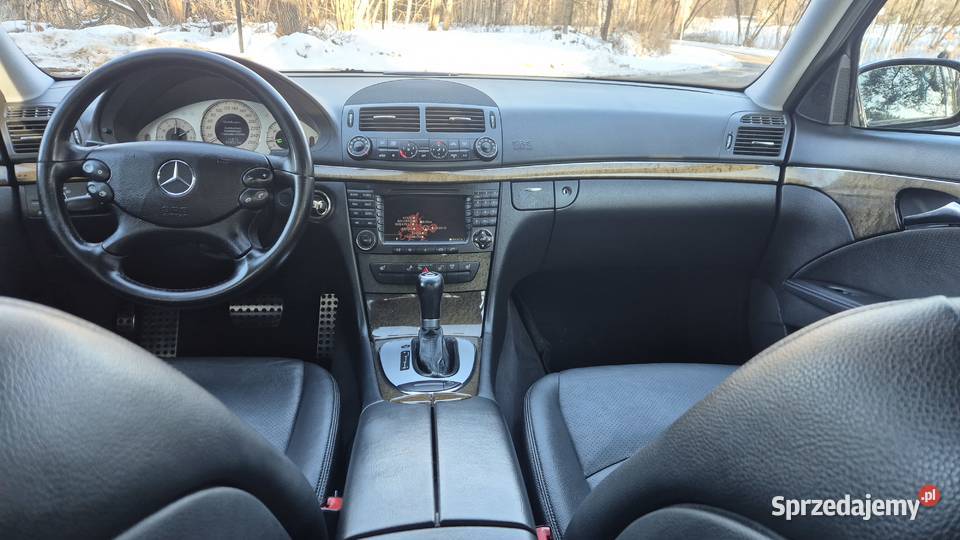 MERCEDES E350 CGI 4MATIC W211 SUPER STAN NISKI 185350km Dobranowice sprzedam