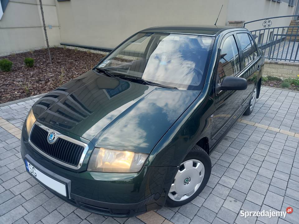SKODA FABIA 14MPI 8V 2003r Sedan Wspomaganie 134 Zarejestrowany w Polsce Gliwice