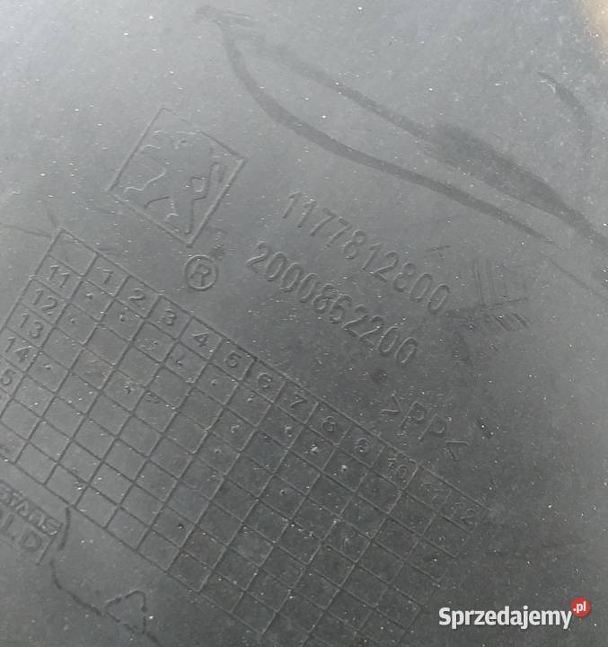 Nadkole osłona Peugeot Citystar mazowieckie Wiązowna Kościelna