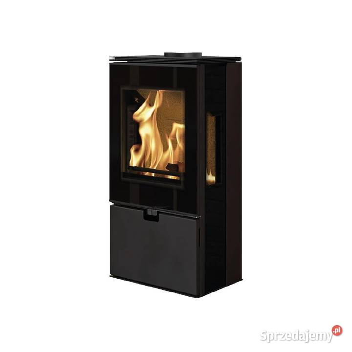 Thorma Wiesbaden czarny Nowoczesny piecyk Myślenice sprzedam