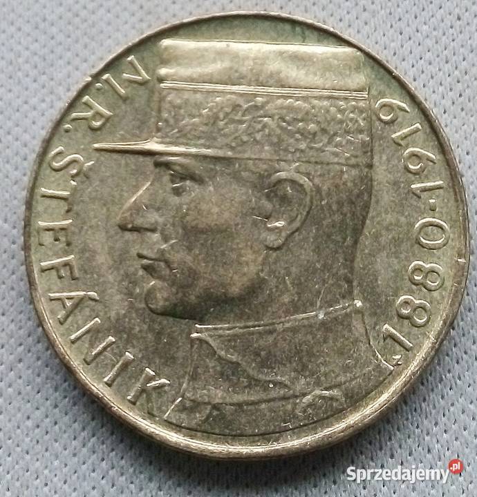 CZECHOSŁOWACJA10 KORON1991 r STEFANIK mazowieckie Legionowo