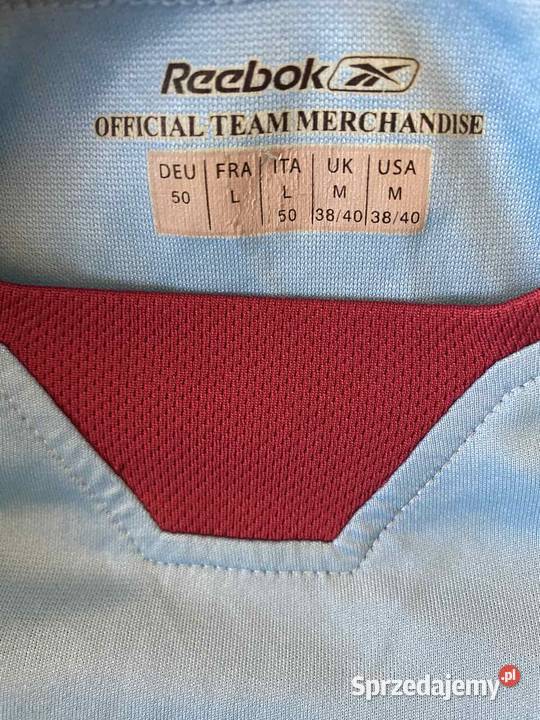 WEST HAM UNITED FC 2004 2005 długi rękaw Reebok dolnośląskie Wrocław