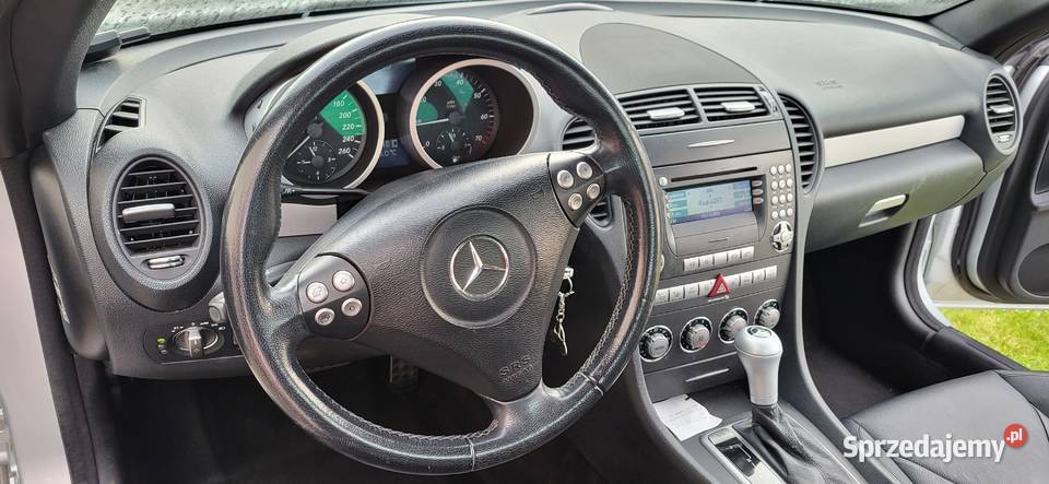 Mercedes SLK kabriolet R171 automat 200 Kabriolet lubelskie Świdnik sprzedam