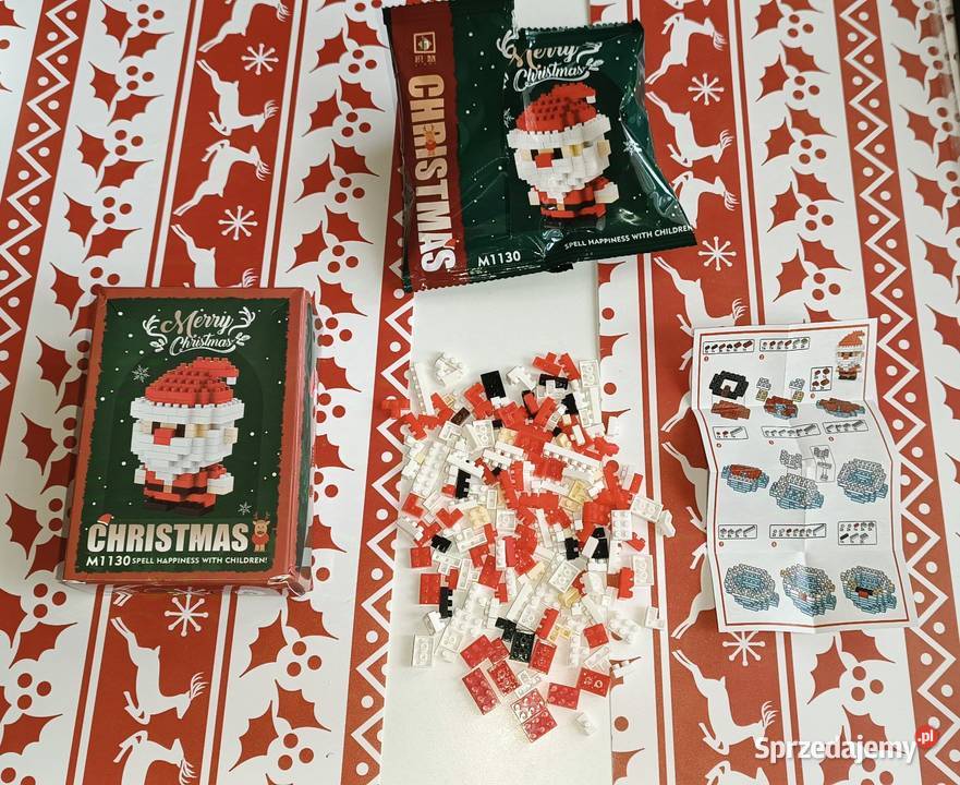 Mini Klocki dorosłych Figurka Święty Mikołaj Plastik  Wrocław