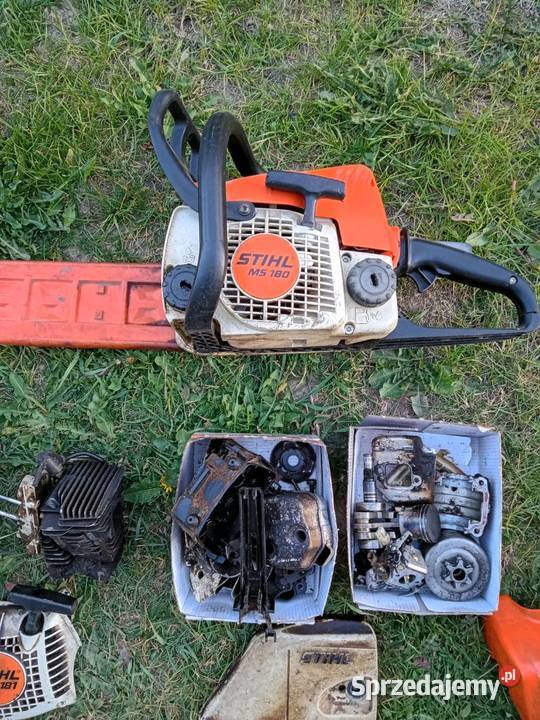 Zestaw 2 piły stihl ms 180 i ms181 Skronina
