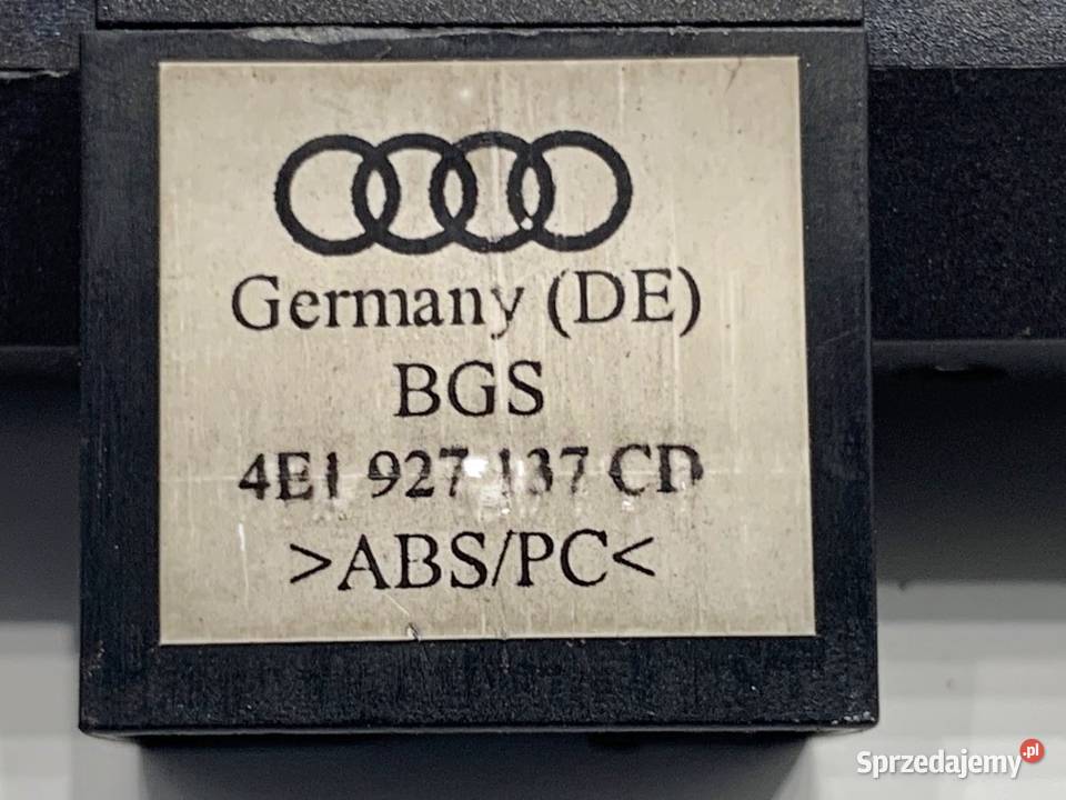 WŁĄCZNIK ŚWIATEŁ AWARYJNYCH AUDI A8 D3 podkarpackie