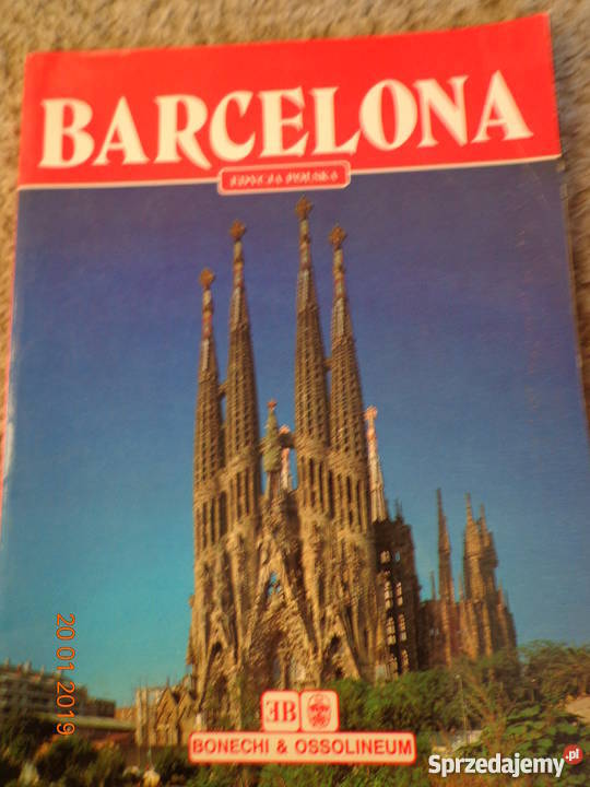 Album Barceclona sztuka i architektura Poradniki, albumy i reportaże Łódź sprzedam