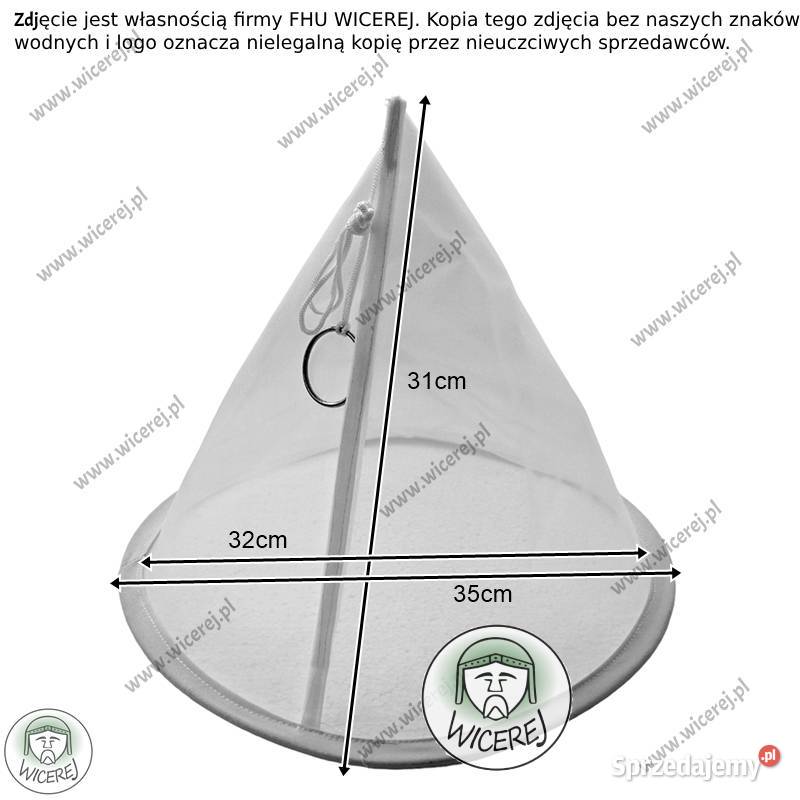 Sito do miodu stożkowe nylonowe mocne na miód na Jaśliska sprzedam