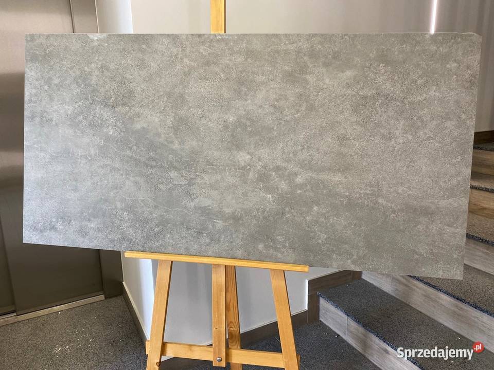 Gres 60x120 Hit beton cement grey Cement Zakopane