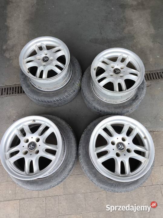 Sprzedam alufelgi 15 RONAL 4x108 citroen Nisko