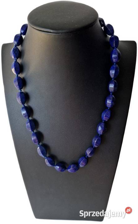 LAPIS LAZULI LAZURYT NATURALNY PIRYT NASZYJNIK śląskie Częstochowa