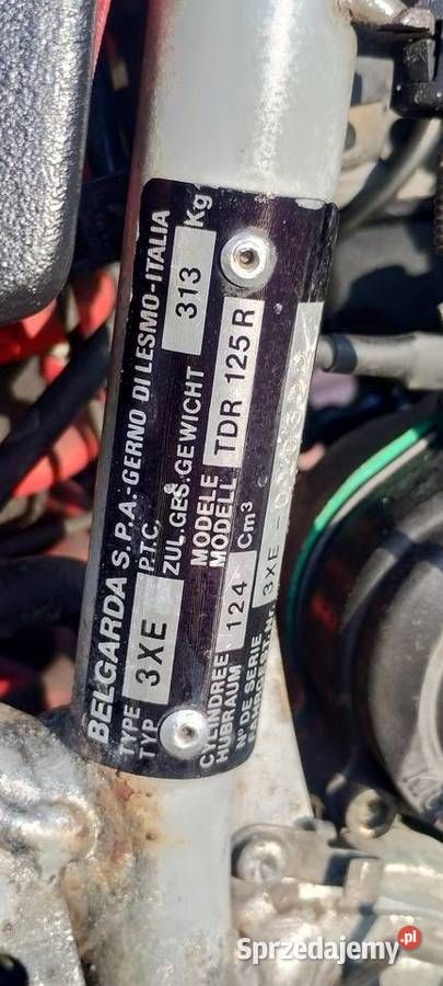 Yamaha TDR 125R belgrada kat BA1 lubelskie Chełm