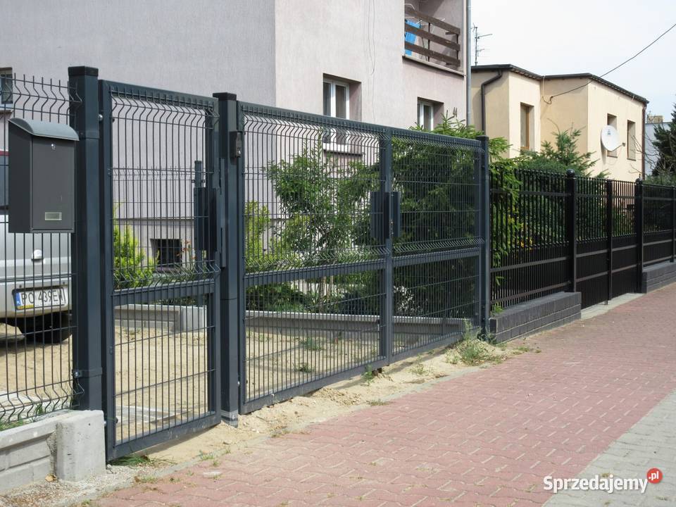 Komplet brama tymczasowa budowlana techniczna Wrocław sprzedam