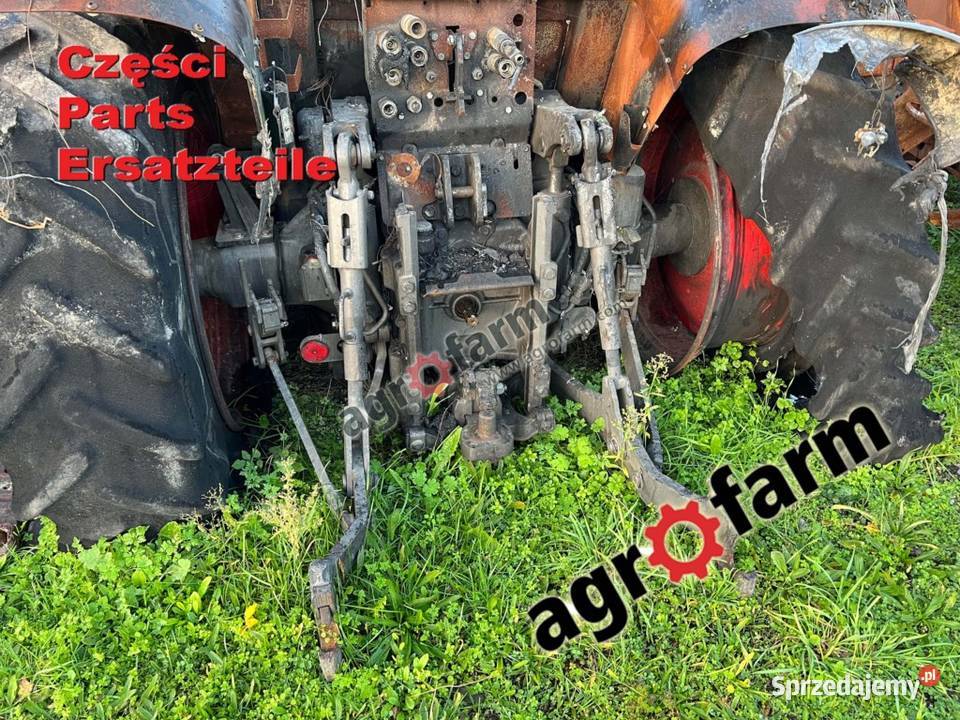 Fendt 209 Vario S3 części skrzynia biegów most Byków