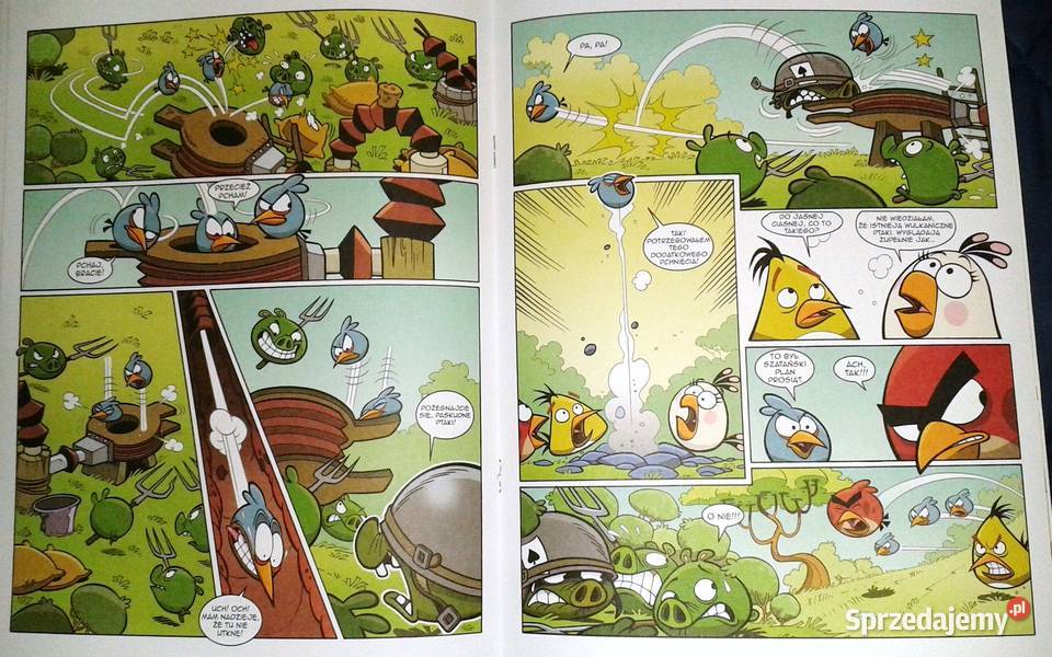 Angry Birds Komiks z łamigłówkami Gdy wybucha Pozostałe Chełm