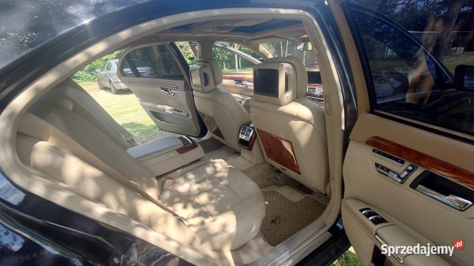Mercedes W221 S350 BlueTec 4Matic Long asystent pasa ruchu Sarnów