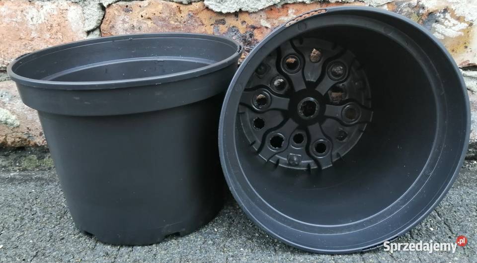 Doniczki produkcyjne 2L 2 NOWE czarne 165 Siewierz