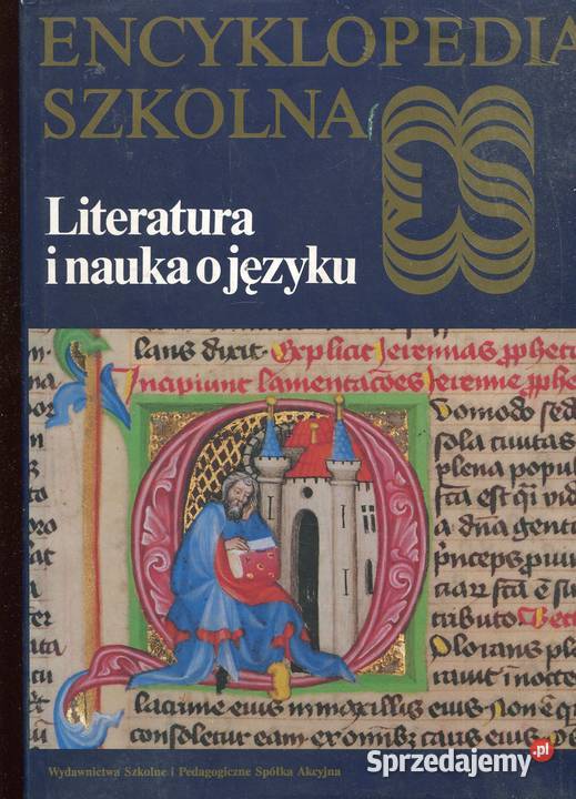 Encyklopedia szkolna Literatura i nauka o języku Rok wydania 1999 Szczecin