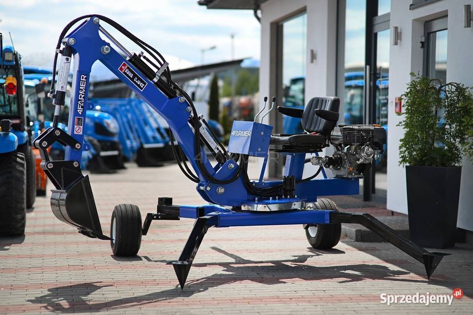 Koparka ATBH 15 ATV 4FARMER z silnikiem nieuszkodzony podkarpackie Tajęcina