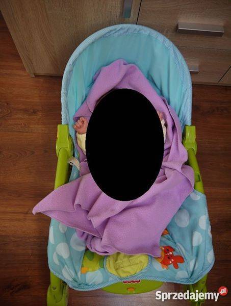 Bujaczek leżaczek Fisher 3w1 Leżaczki i huśtawki