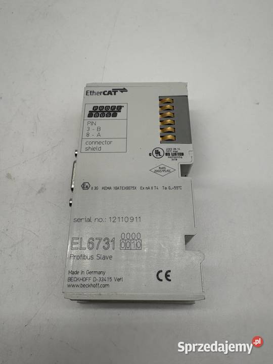 Beckhoff EL6731 Profibus Module Warszawa sprzedam