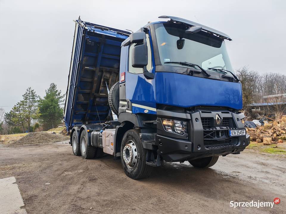 Wywrotka Renault K 380 6x4 Kipper śląskie Cieszyn