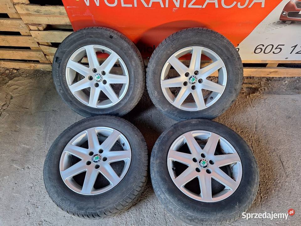 Alufelgi 5x100 15 ET38 SKODA Octavia Praktik Choceń