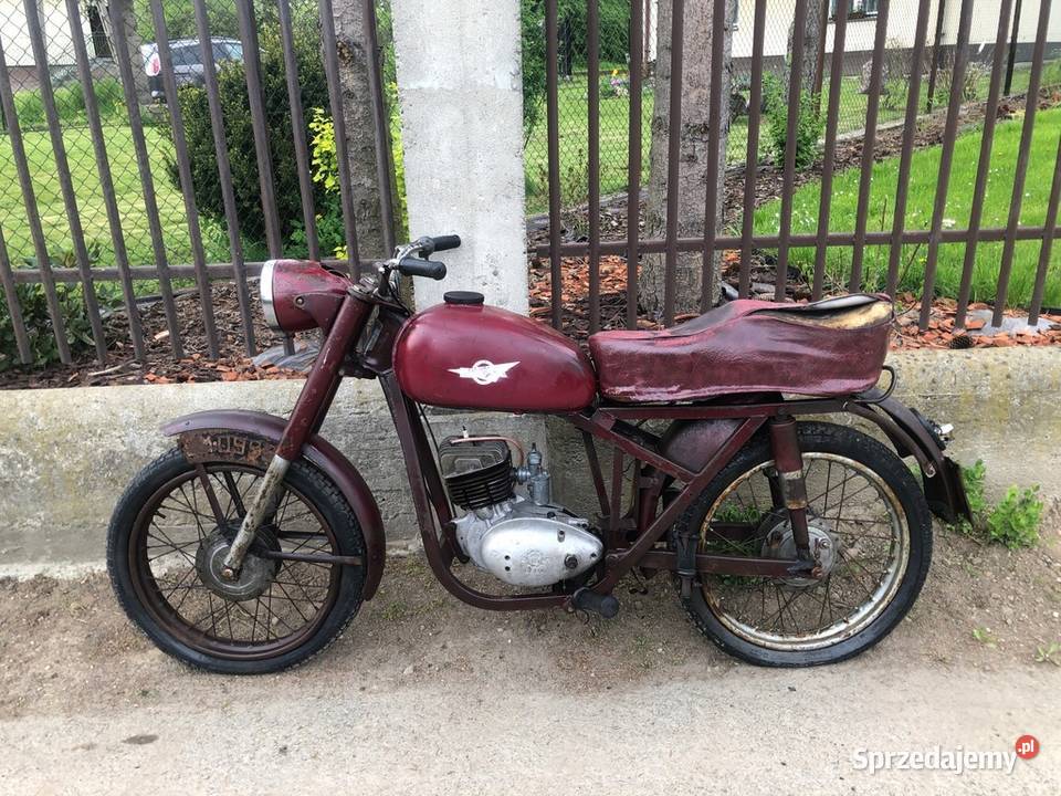 Motocykl WFM WSK M06 64 silnik do remontu dolnośląskie Syców