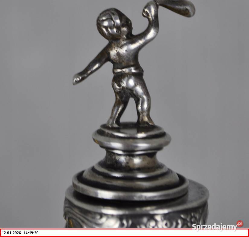 Karafka wykonana JD Schleissner Shne z Hanau ok Antyki Zgorzelec sprzedam