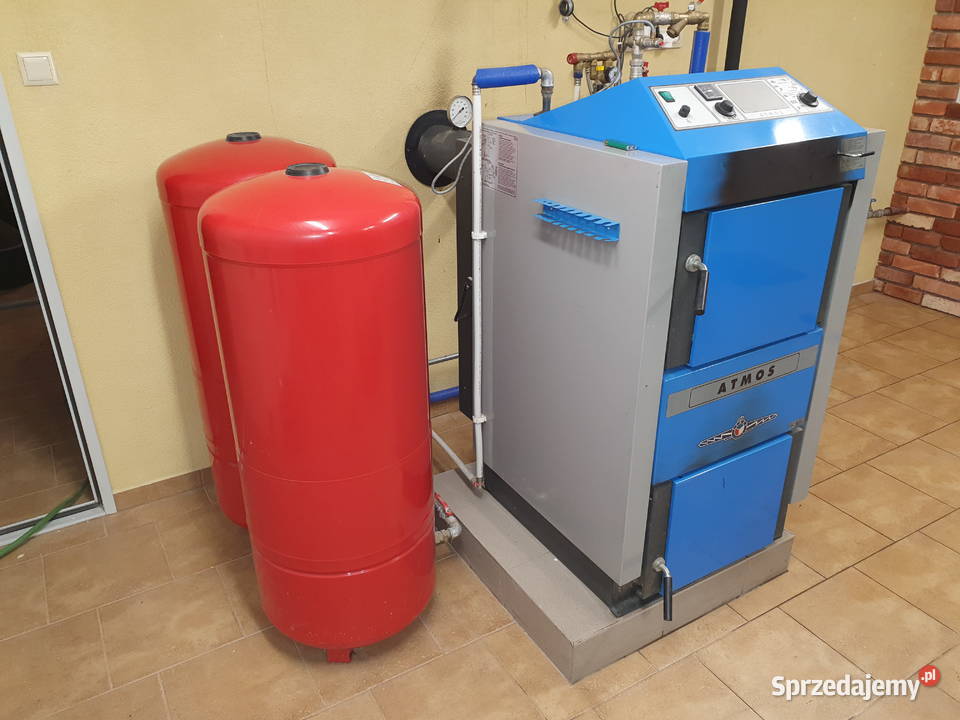 Piec ATMOS 40kw zgazowujący drewno i brykiet Pozostałe Słupsk
