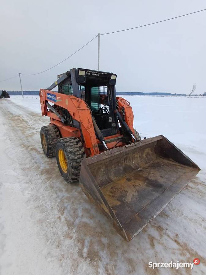 Miniładowarka Bobcat Fiat Hitachi Bobcat Ciągniki Płonne