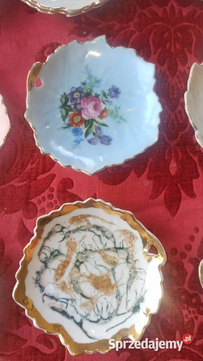 Talerzyk z dziurką Listek kwiatki kolekcjonerów Antyki, Sztuka, Kolekcje pomorskie Gdańsk