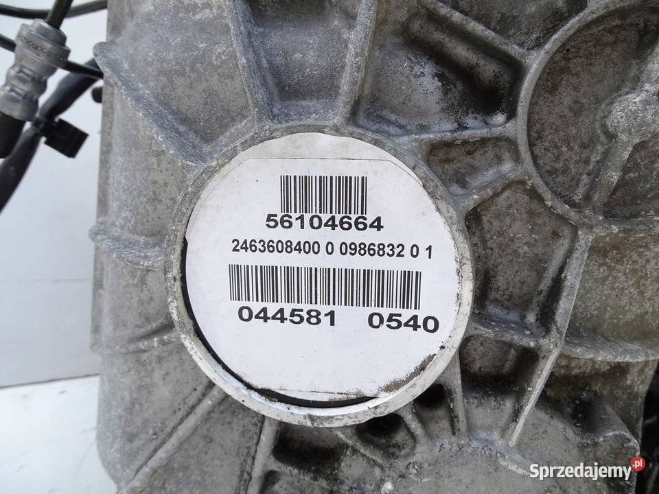 SKRZYNIA BIEGÓW 711632 15 CDI MERCEDES A KLASA