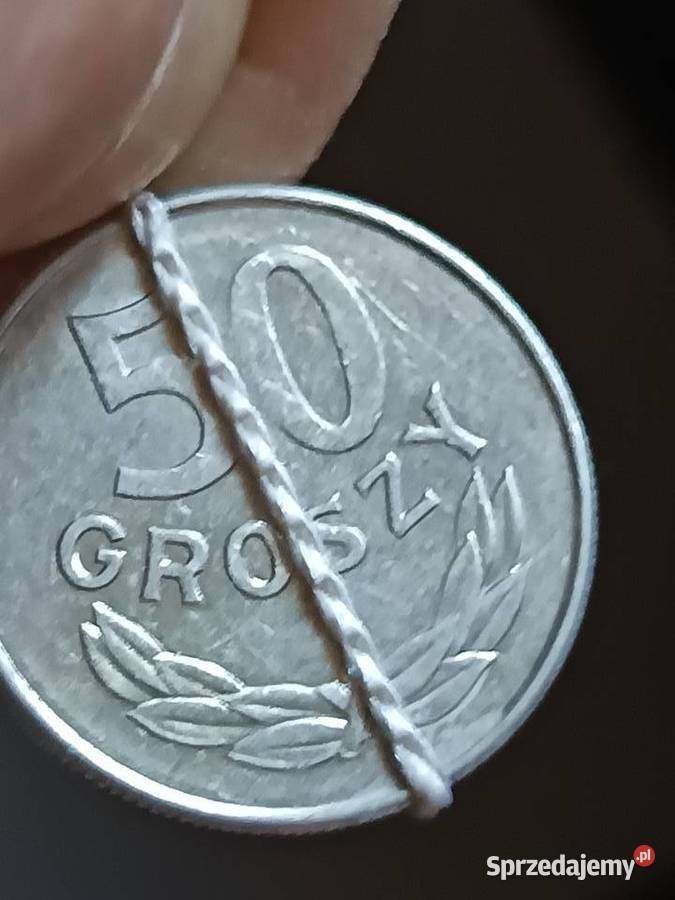 Sprzedam monetę 50 groszy 1987 mała skrętka Chełm