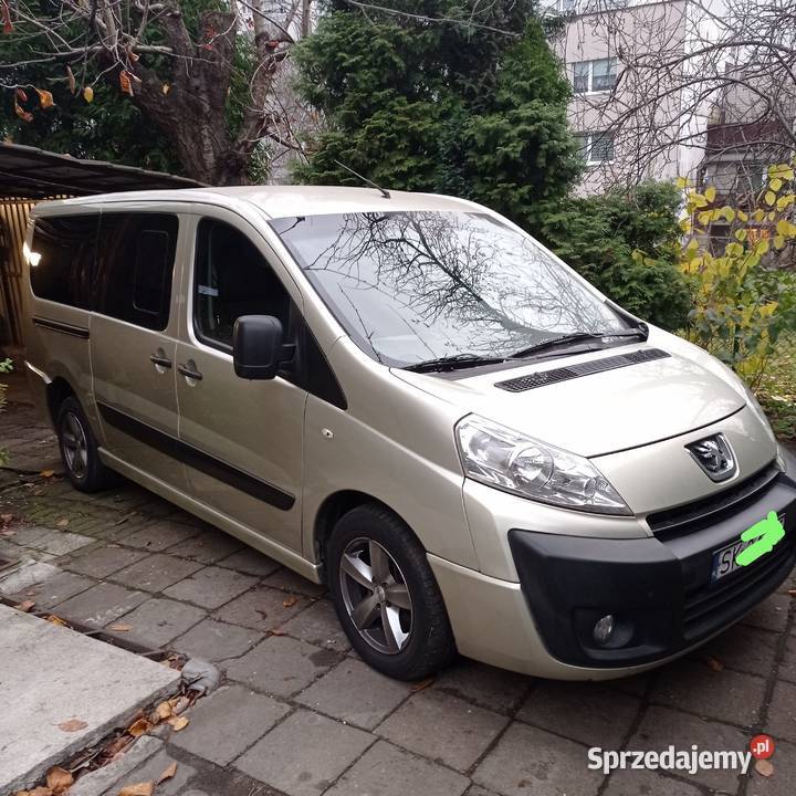 Peugeot expert long zadbany 9 osób klimatyzacja nieuszkodzony Sosnowiec