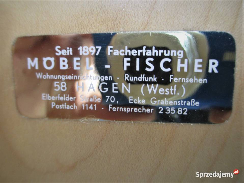 Barek Mbel Fischer Lata 60 Lublin