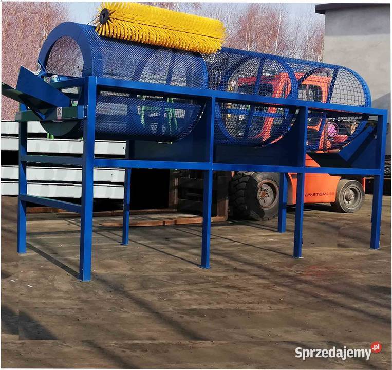 PRZESIEWACZ BĘBNOWY 900mm do Ziemi Granulatu nieuszkodzony Złotów