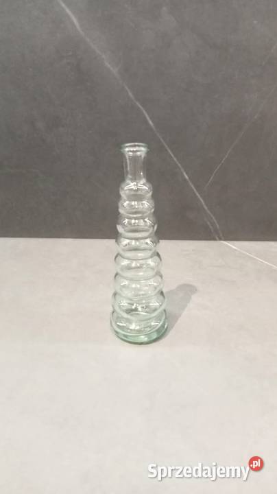 Zestaw 4 małych wazonów z Ikea ze szkła vintage Lublin