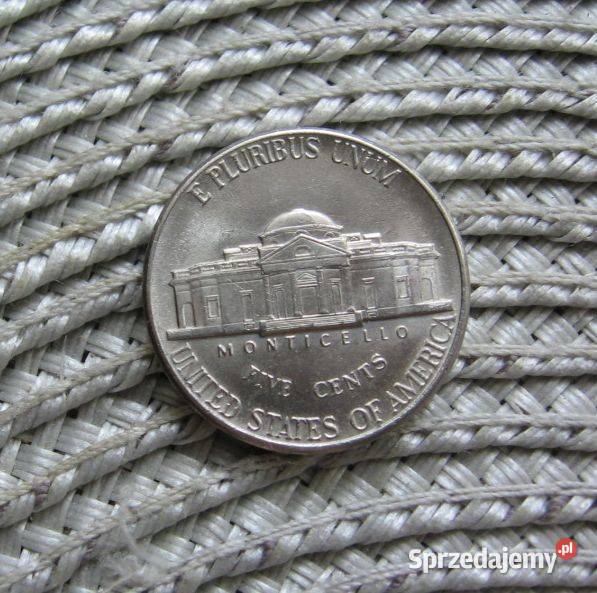 USA 5 Cent 1992r P Ładna wielkopolskie Kalisz
