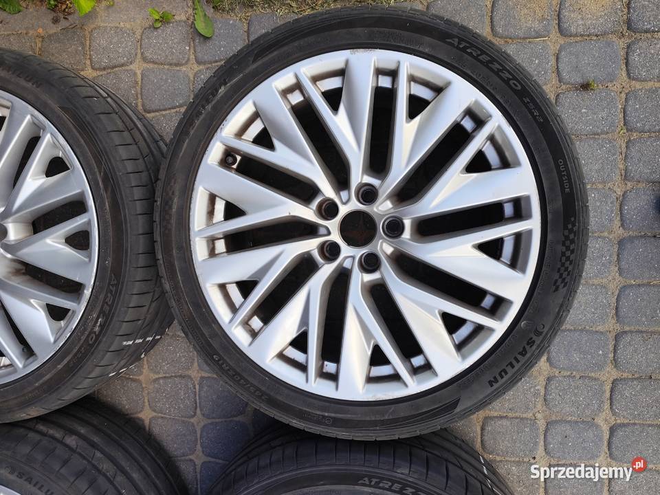 Komplet kół 19 felgi OEM Audi opony atrezzo zsr2 Wólka Dłużewska