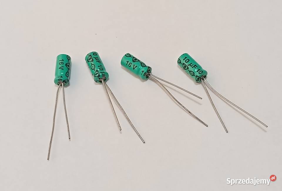 Kondensator 10uF 16V Unitra ELWA Elektronika