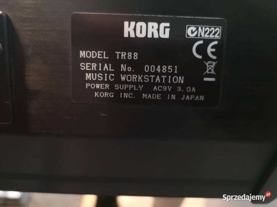 Syntezator KORG TR88 Myślenice