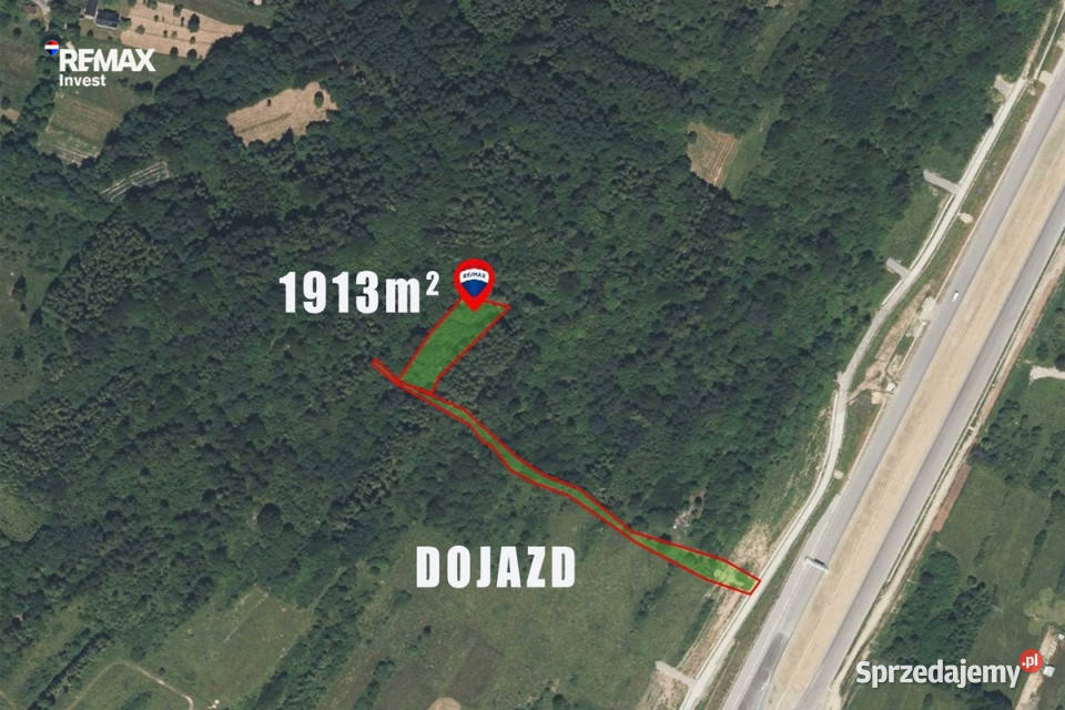 Działki rolne 8113 m Cisiec Węgierska Górka sprzedam