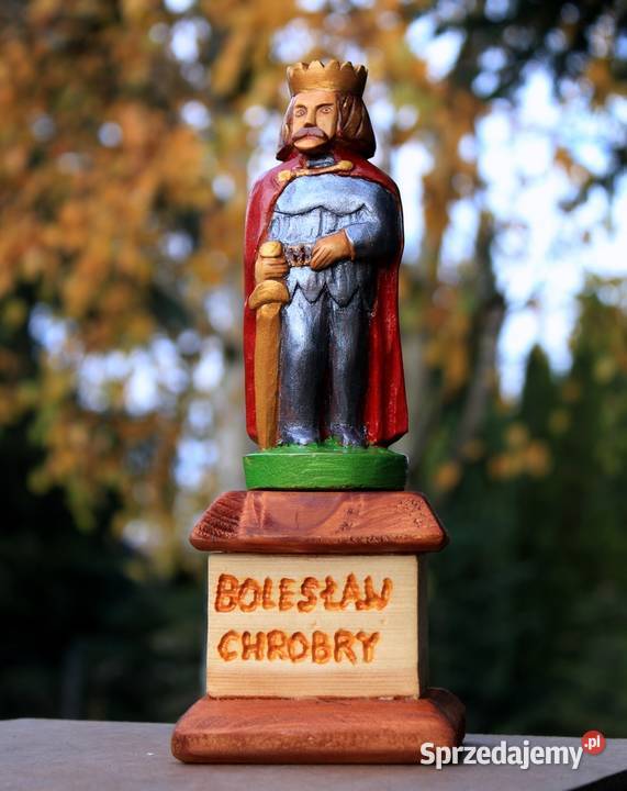 Ludowa rzeźba Bolesława Chrobrego Gniezno sprzedam